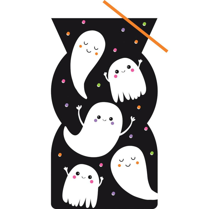 Bulk Halloween Ghosts Favor Bags (240 per Case)