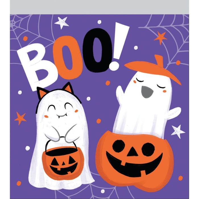 Bulk Halloween Ghosts Sandwich Zipper Bags (120 per Case)