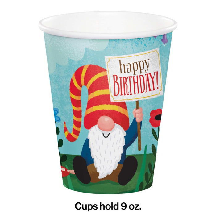 Bulk Party Gnomes Paper Cups (96 per Case)