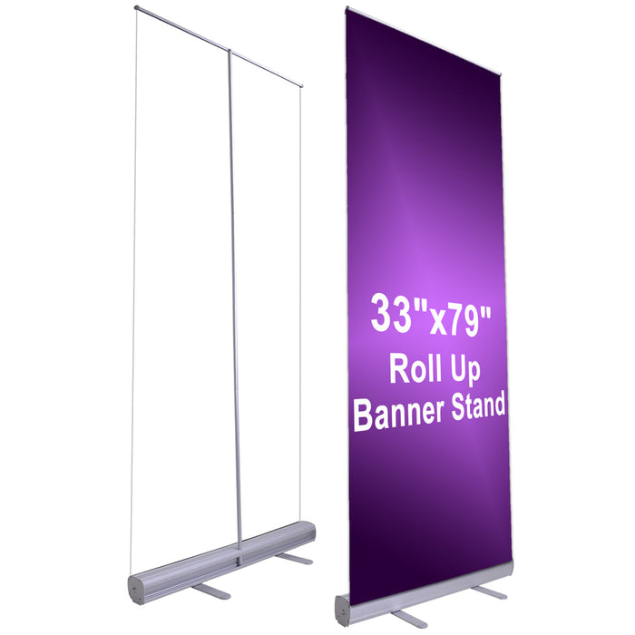 Yescom 10pcs Trade Show Retractable Banner Stand 33" x 79" Wholesale