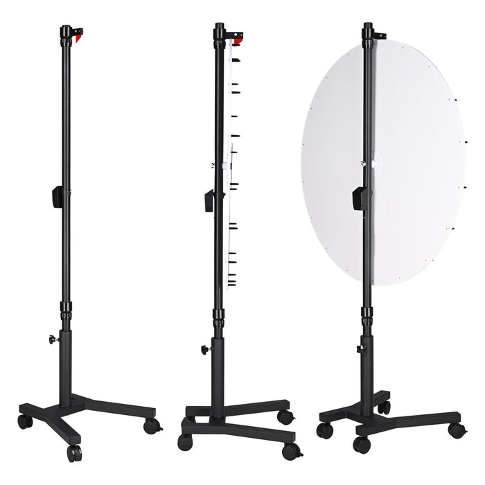 WinSpin 48" Rolling Stand Prize Wheel Color (Preorder)