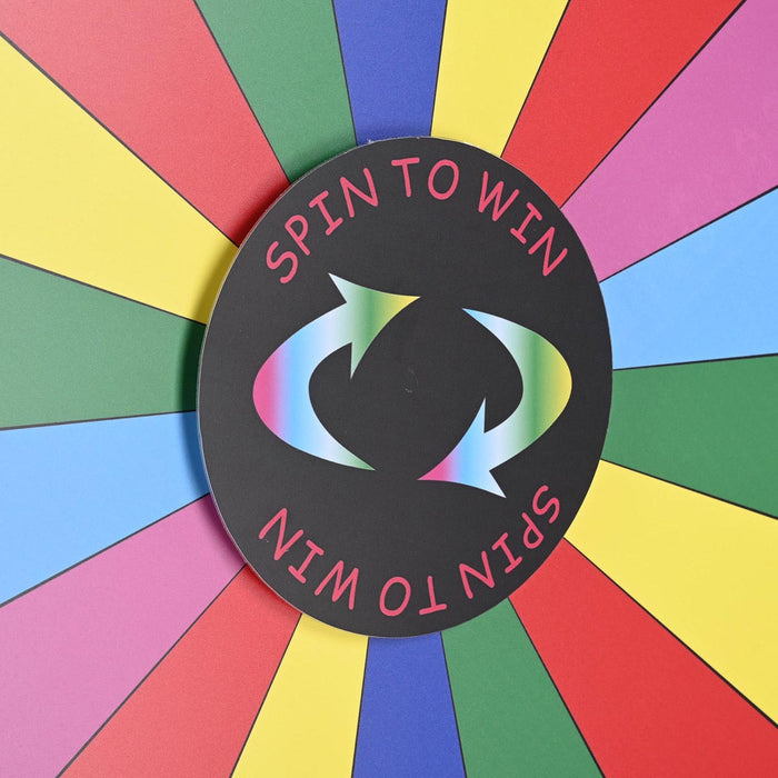 WinSpin 48" Rolling Stand Prize Wheel Color (Preorder)