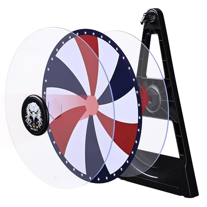 WinSpin 12" Personalized Prize Wheel Templates(4x)