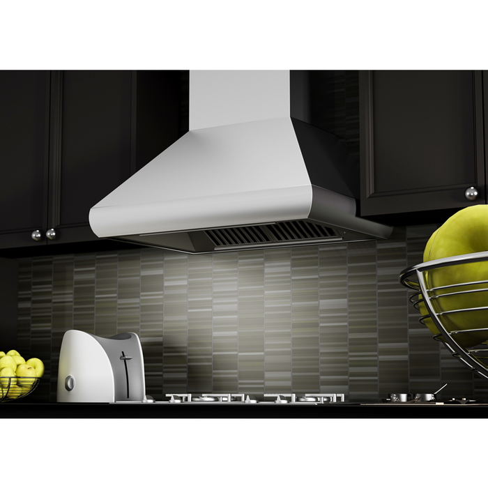 ZLINE 36" Remote Blower Stainless Wall Range Hood, 587-RS-36-400
