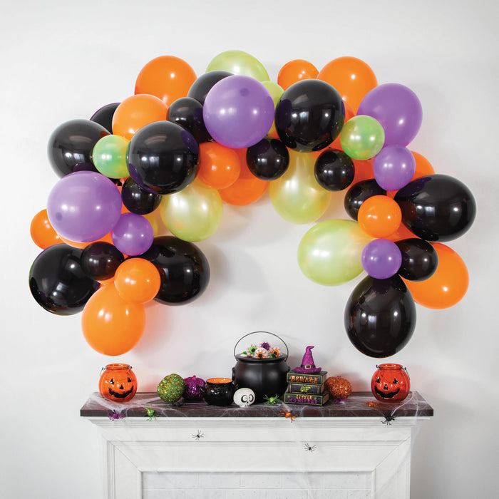 Bulk 6' Halloween Balloon Garland Kit (6 Kits per Case)