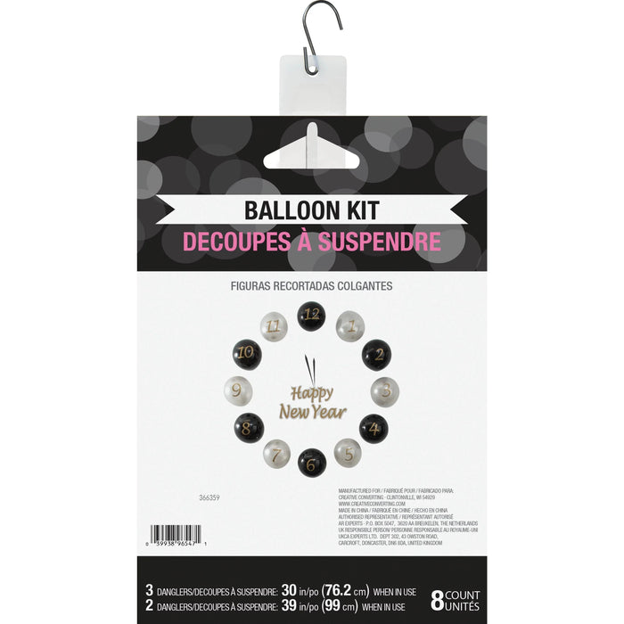 Bulk New Year's Balloon Kit (12 Kits per Case)