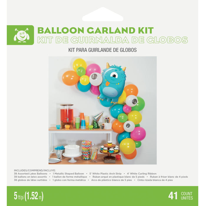 Bulk Monsters Balloon Garland Kit (6 Kits per Case)