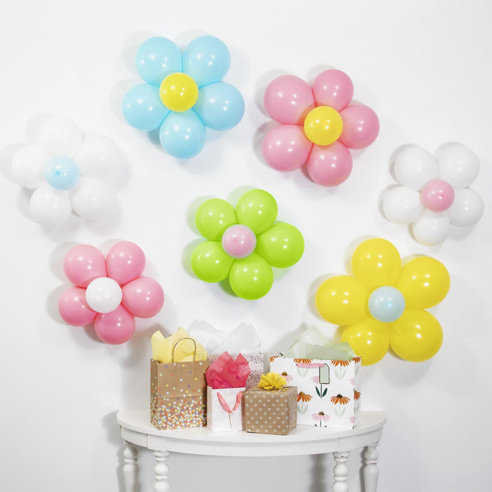 Bulk Flower Power Balloon Wall Decoration Kit (6 Kits per Case)