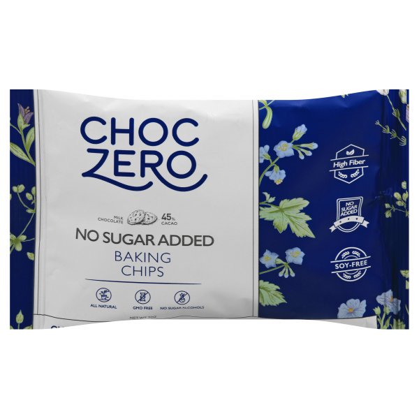 Choczero - Milk Chocolate Chip No Sugar - Case Of 12-7 Oz