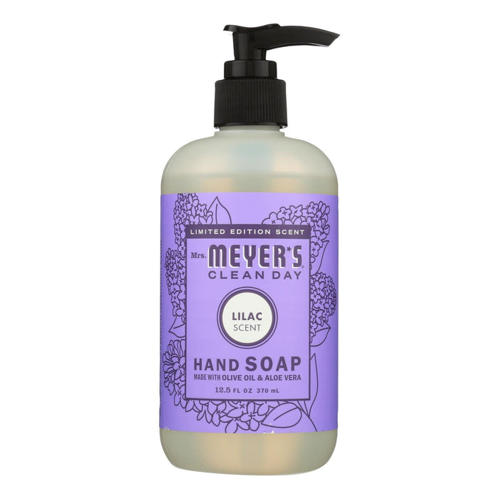 Mrs. Meyer's Clean Day Liquid Hand Soap - Lilac - 6 Pack - 12.5 Fl Oz Each