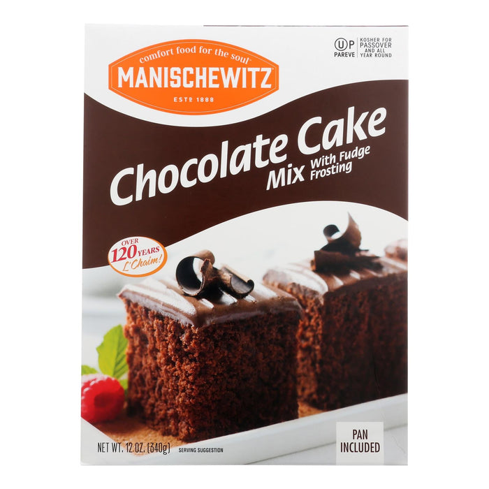 Manischewitz Chocolate Passover Mix Cake for Passover (Pack of 12 - 12 Oz)