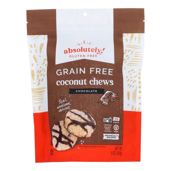 Absolutely Gluten Free Coconut and Cocoa Nib Chews (Pack of 12) - 5 Oz