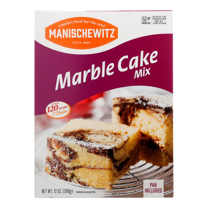 Manischewitz Marble Cake Mix, Kosher for Passover, 12 Oz (Pack of 12)