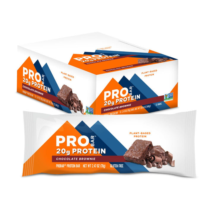 PROBAR Base Chocolate Bliss Bar, Case of 12, 2.46 Ounce Bars