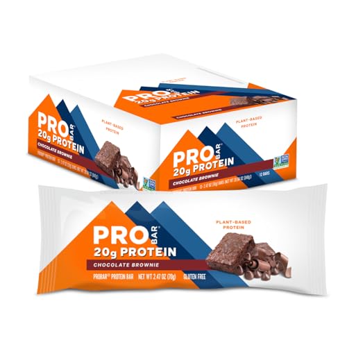 PROBAR Base Chocolate Bliss Bar, Case of 12, 2.46 Ounce Bars
