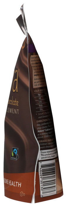 Adora Milk Chocolate Calcium Disks, Case of 6, 30 Count Each