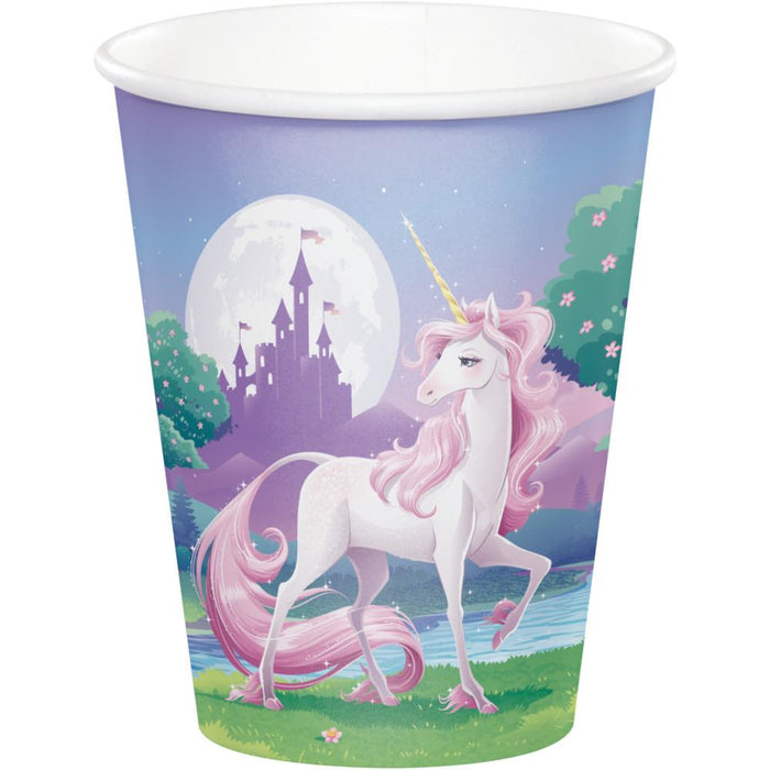 Bulk Unicorn Fantasy 9 oz Hot/Cold Paper Cups (96 per Case)