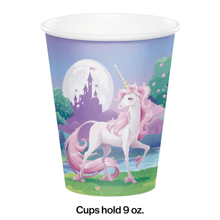 Bulk Unicorn Fantasy 9 oz Hot/Cold Paper Cups (96 per Case)