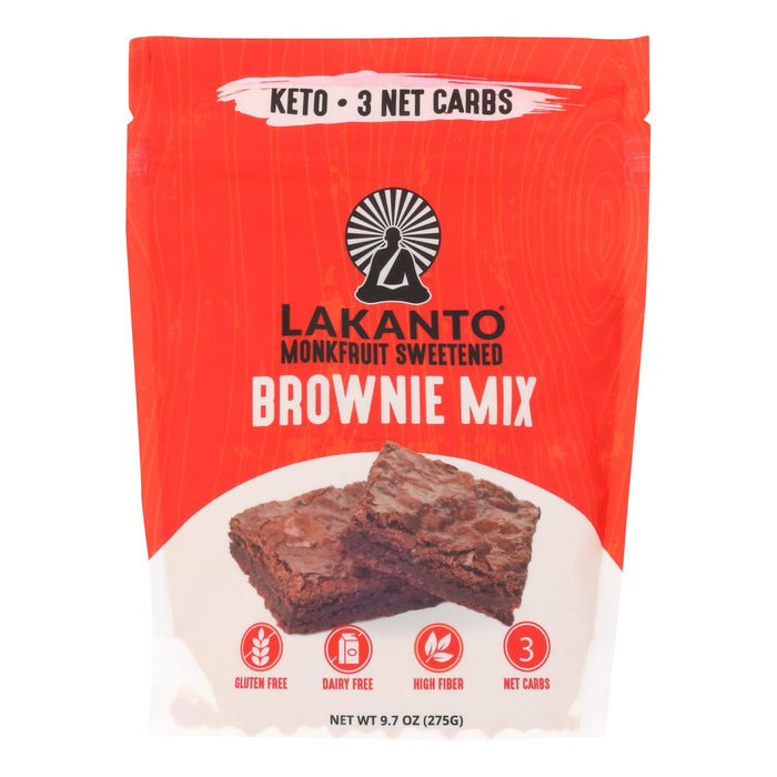 Lakanto Original Monkfruit Sweetened Brownie Mix (Pack of 8)
