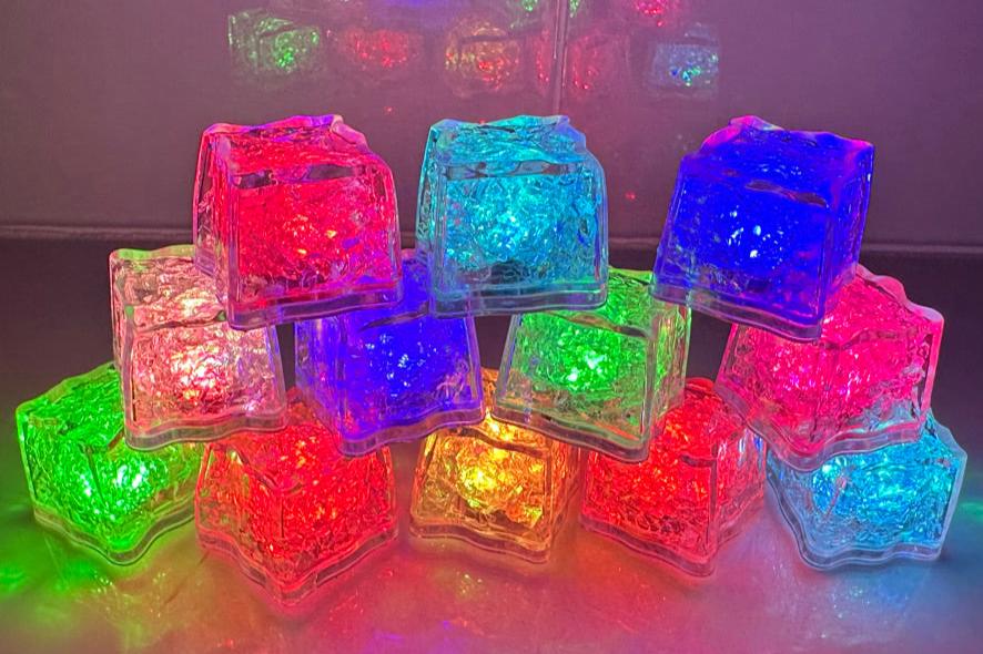 REVO Multi Color Light Up Ice Cube™ | 12 pk