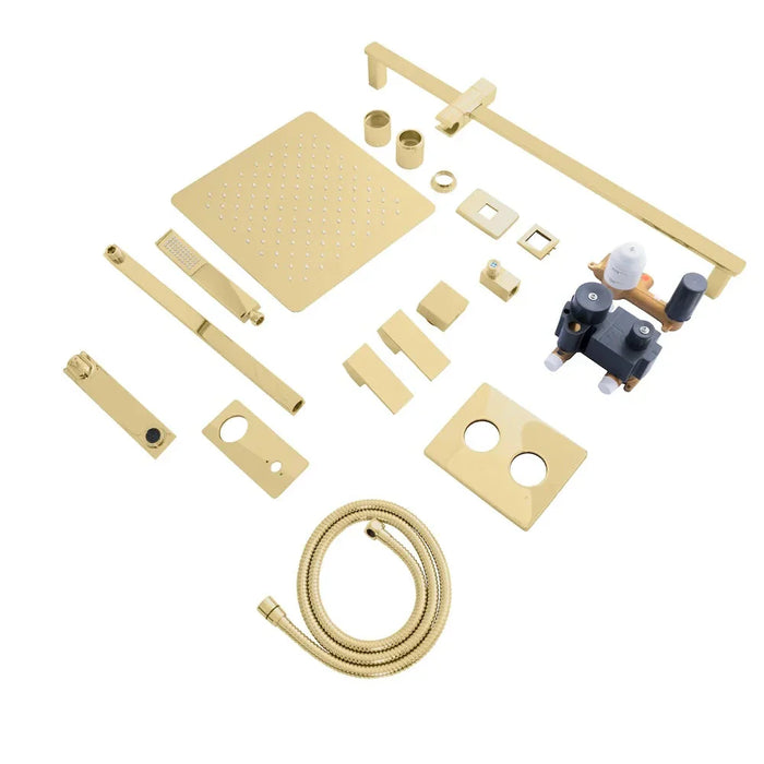 ZLINE Bliss Shower System Oversized Shower Head, BLS-SHS12-PG