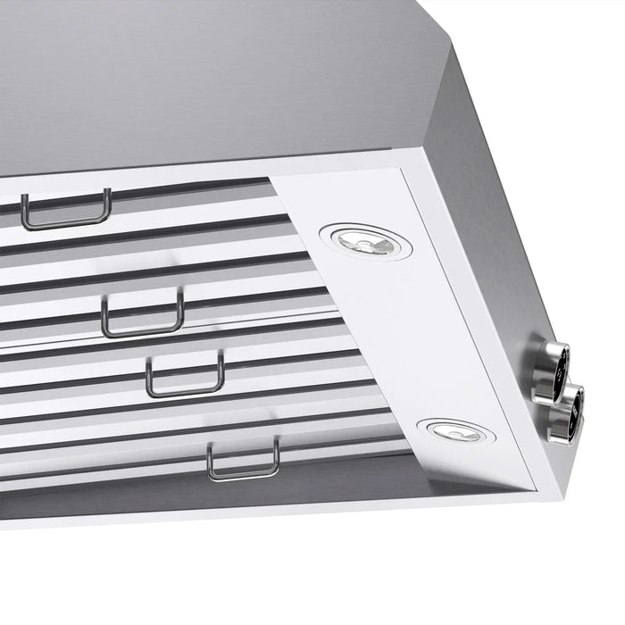 Kucht 30" Ducted Under Cabinet Range Hood Stainless Steel with Digital Controls KRH300-SS
