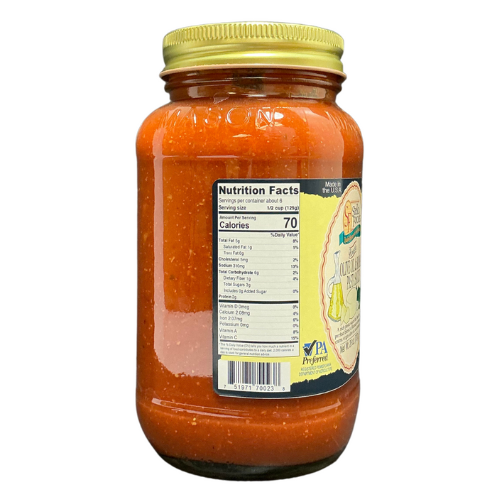 Stello Foods - Rosie's Olive Oil & Romano Pasta Sauce 26 oz