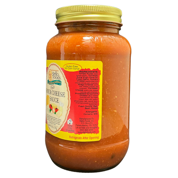 Stello Foods - Rosie's Four Cheese Pasta Sauce 26 oz