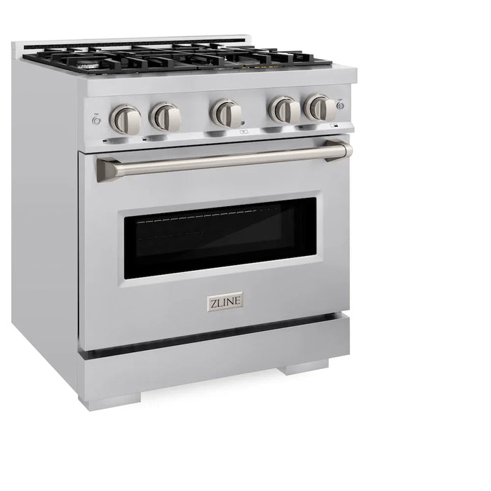 ZLINE 30"Classic Gas Range, Convection Gas Oven, Stainless Steel, CGR30