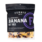 Ferris Nut Company - Nut Mix Blueberry Banana - Case Of 12-16 Ounces