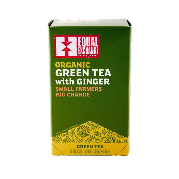 Equal Exchange Organic Ginger Tea, 20 ct Pack of 6