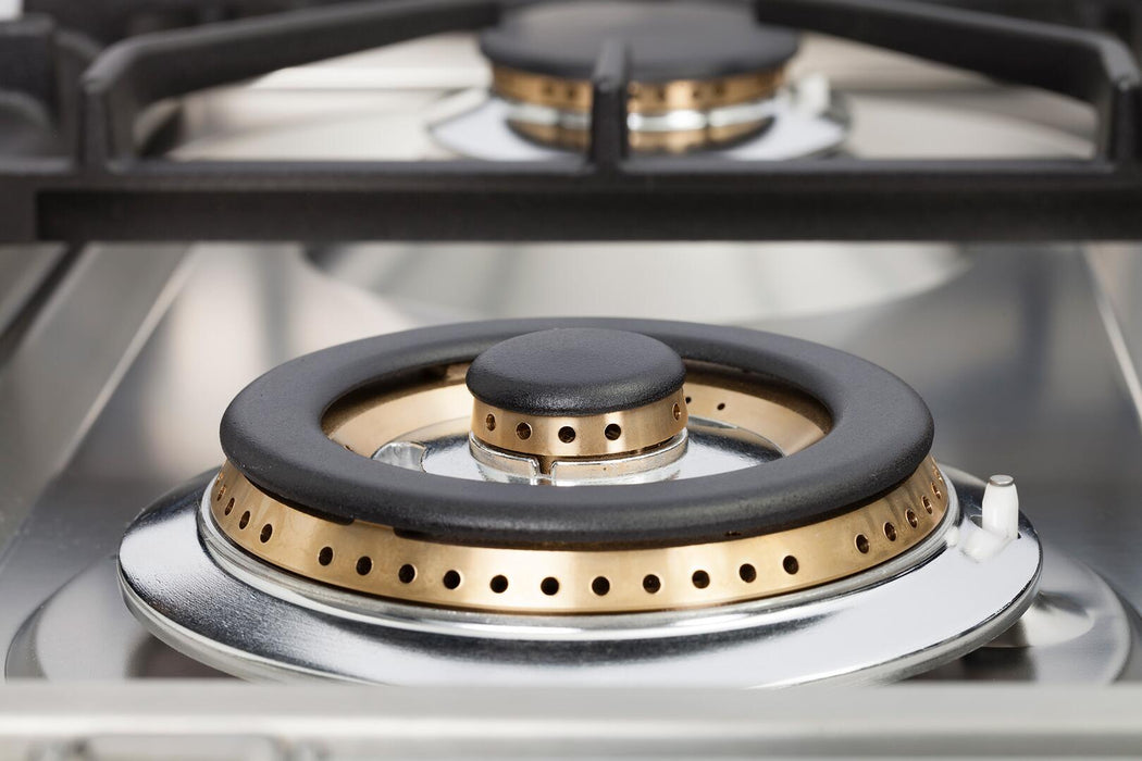 ILVE Professional Plus 36" Dual Fuel Liquid Propane Freestanding Range, Stainless Steel, Chrome Trim UPW90FDMPILP