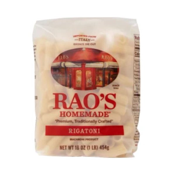 Rao's Rigatoni Pasta, 16oz (Pack of 6)