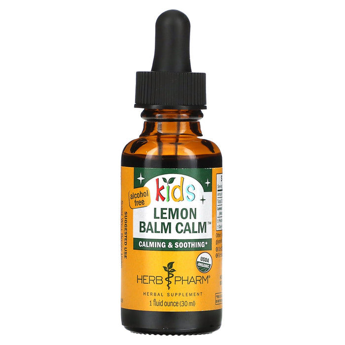Herb Pharm Kids Lemon Balm, Echinacea & Glycerite Supplement - 1 fl oz