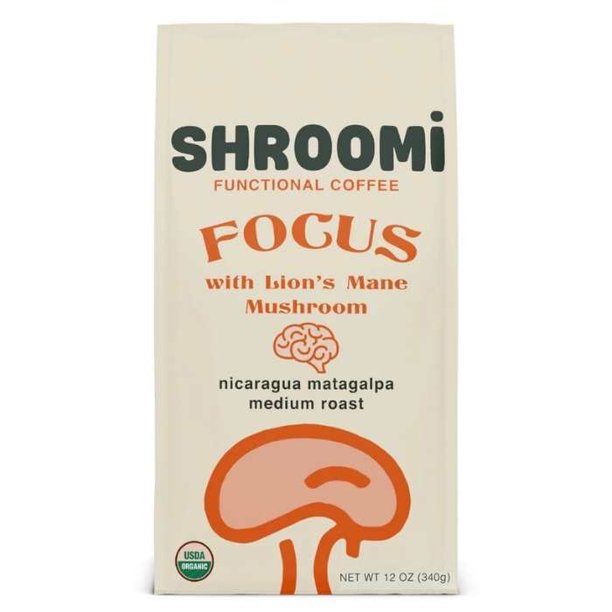 Shroomi - Coffee Mushroom Ground - Case Of 6-12 Oz