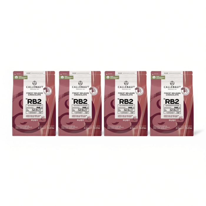 Callebaut Ruby Chocolate Callets RB2 — Naturally Pink Couverture | 2.5kg