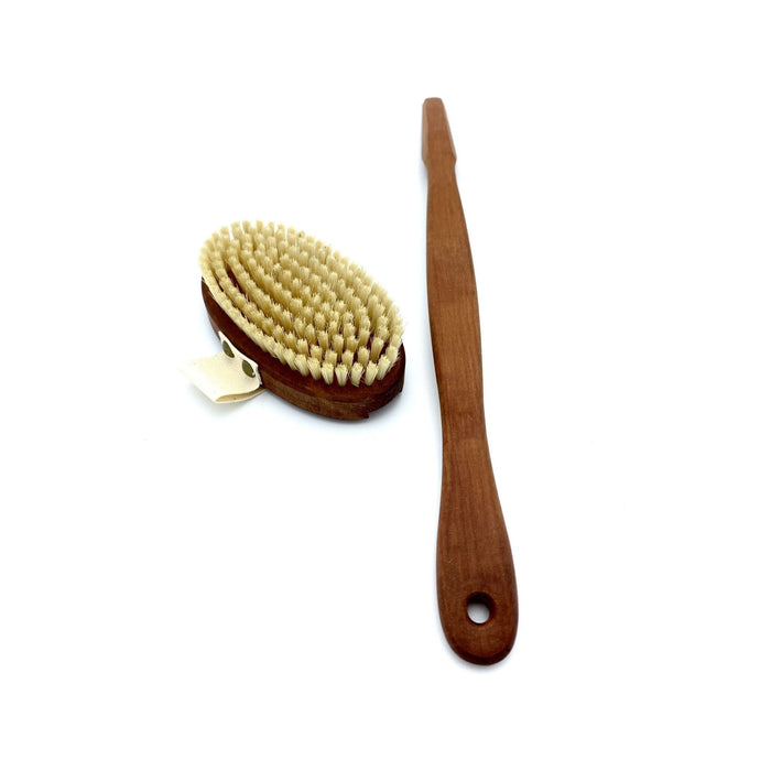 Dural Bath Brush Pure Natural Bristles Pear Wood