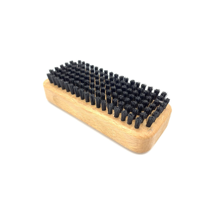 Dural hand & Nail Brush Pure Black Natural Bristles Short And Extra Stiff Beech Wood