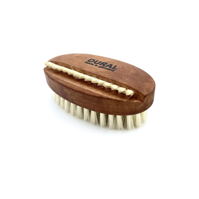 Dural Hand & Nail Brush Pure Natural Bristles Steamed Pear Wood