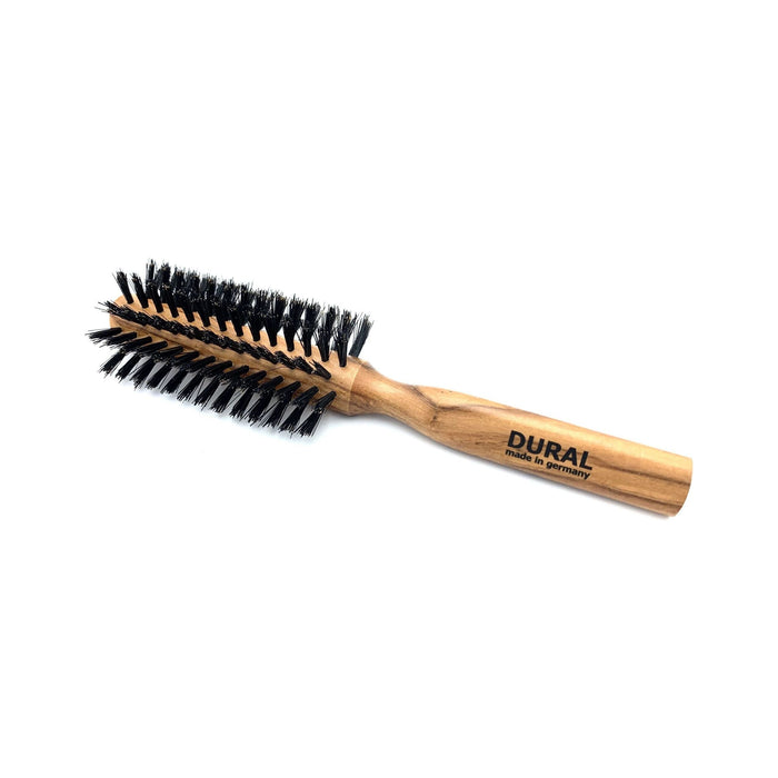 Dural Hair Brush Half Round Olive Wood Boar Bristles