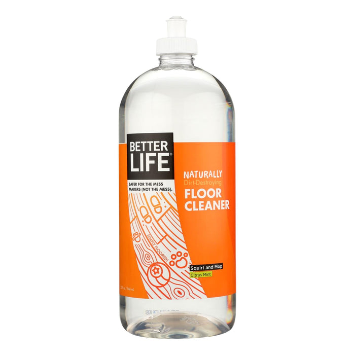 BetterLife Citrus Mint Floor Cleaner, 6-32 Fl Oz Bottles