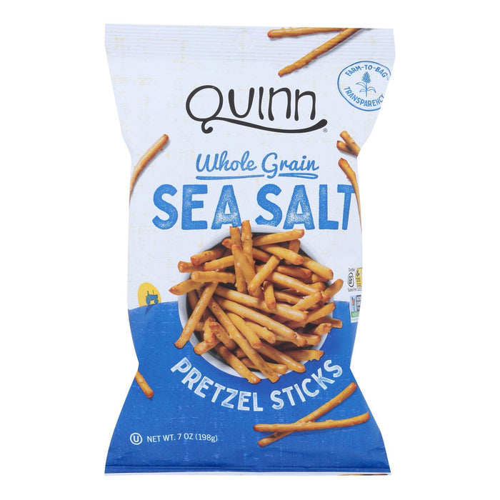 Quinn Classic Sea Salt Pretzels (Pack of 8 - 5.6 Oz. Bags)