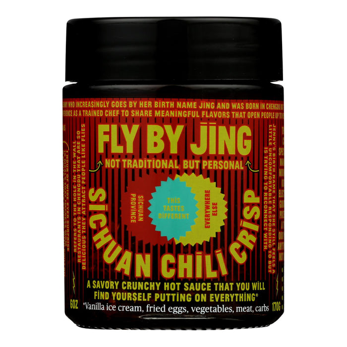 Fly By Jing - Sauce Sichuan Chili Crisp - 6 Oz, Case of 6