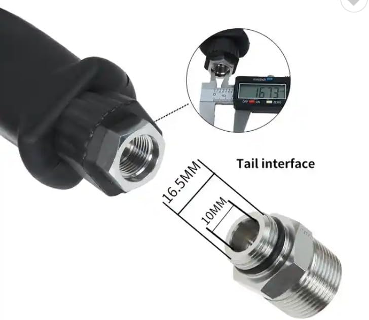 Pressure Washer Gun, Car Cleaning Tool Unique Mechanism, High Pressure Spray Washing Equipment - for Car Wash, Military, Patriotic, Police-Inspired Design, Precision Cleaner