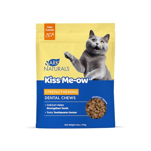 Ark Naturals - Strengthening Tuna Kiss Meow, 6 oz (Pack of 6) - Cat Dental Treats