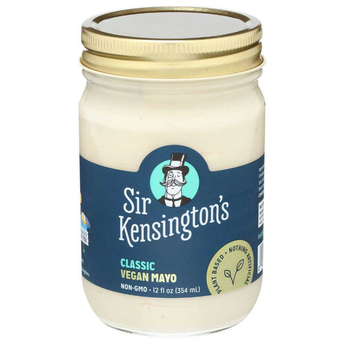 Sir Kensington's Classic Vegan Mayo (Pack of 6 - 12 fl. oz.)