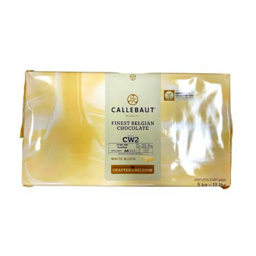 chocolateCALLEBAUT WHITE CW2 BLOCKCALLEBAUT WHITE CW2 BLOCKSpecialty Food SourceIndulge in the creamy excellence of Callebaut's CW2 White Chocolate Block, a must-have for professionals seeking the finest Belgian chocolate. This 5kg block boasts 