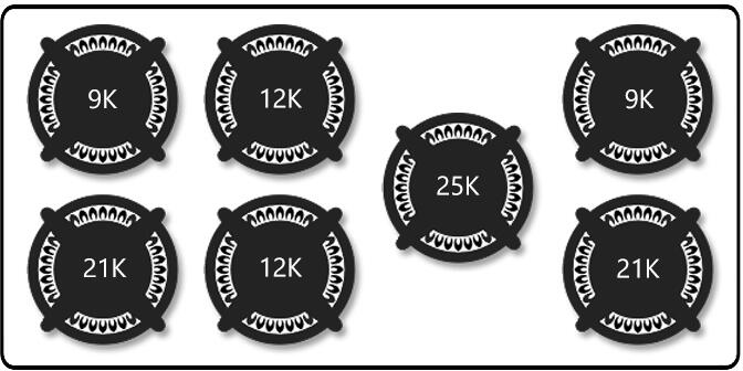 Kucht 48" Stainless Propane Cooktop,, KFX489T/LP-K