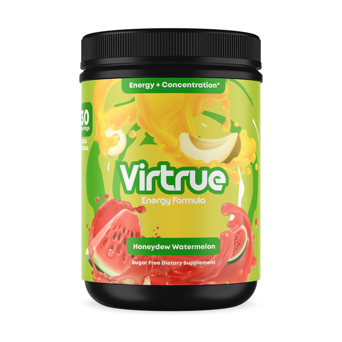 Watermelon Pre-Workout Energy Powder + Focus Boost & Hydration | Sugar Free