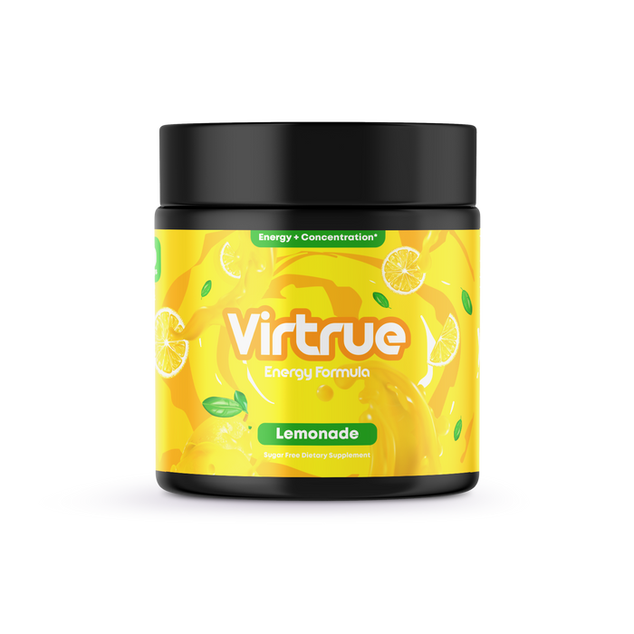 Lemonade Pre-Workout Energy Powder + Focus Boost & Hydration | Sugar Free